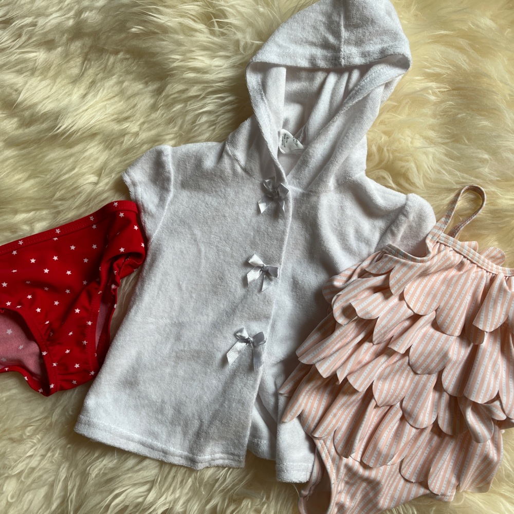 Little Girl Swim Clothes - 6/9 months